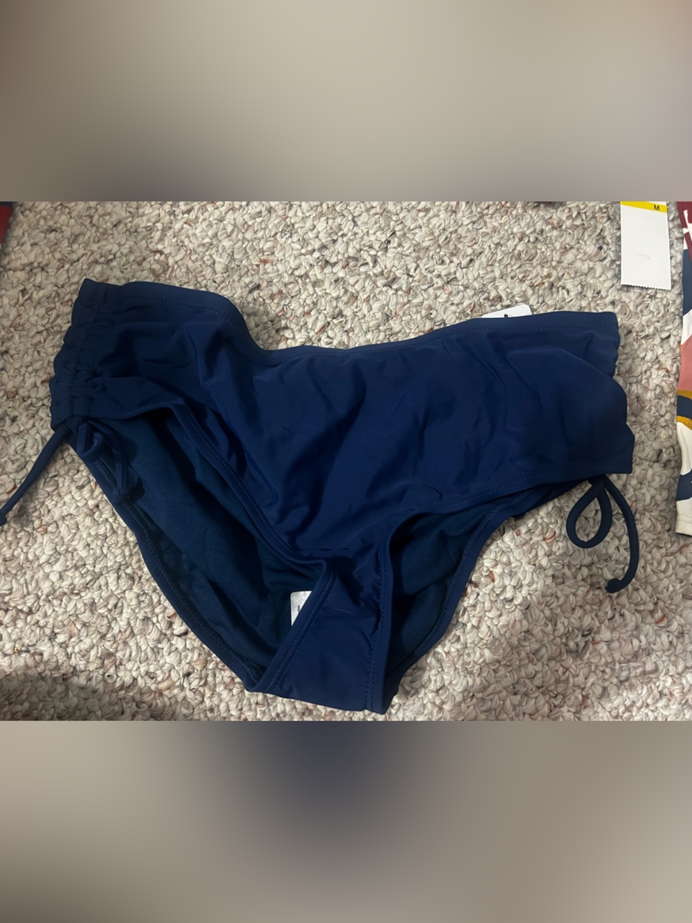 Swimsuit two piece long sleeve top and high-wasted pants size medium - Picture 2 of 2